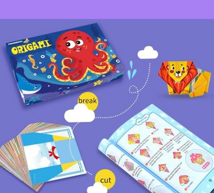 Kids DIY Colorful Origami Kit